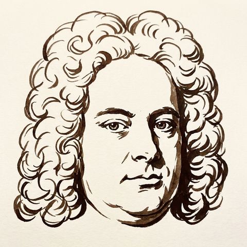 George Frideric Handel portrait