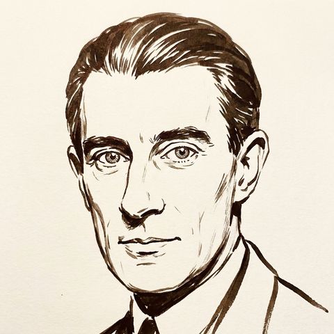 Maurice Ravel portrait