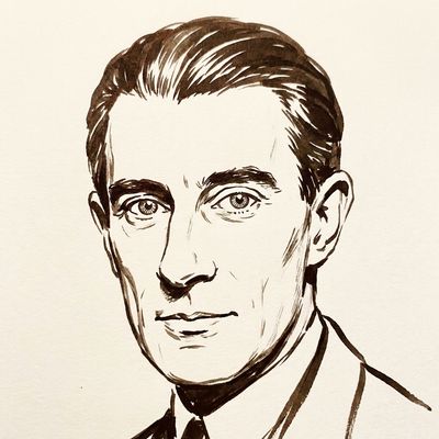 Maurice Ravel portrait