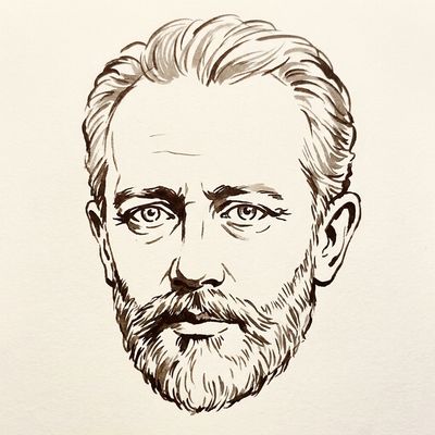 Pyotr Ilyich Tchaikovsky portrait